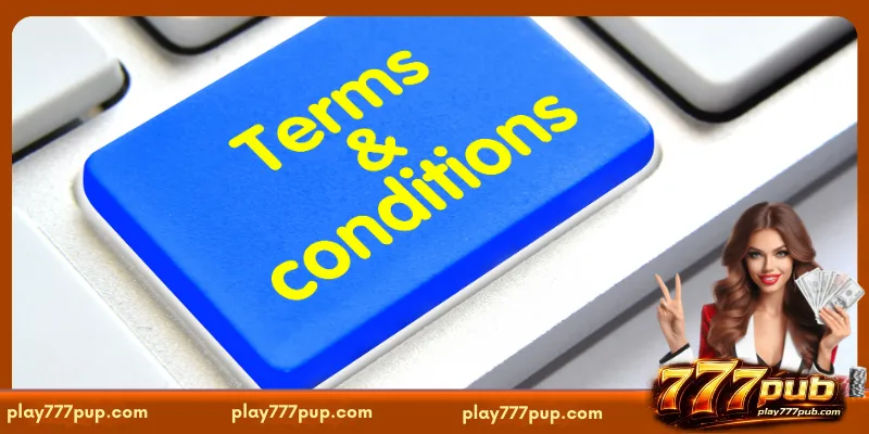 Content Ownership and Usage Rules in the 777PUB Terms and Conditions