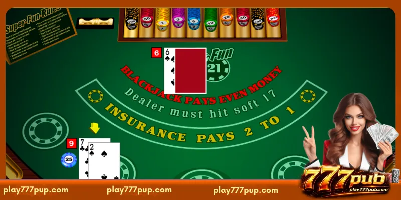 Official Rules of Super Fun 21 Blackjack